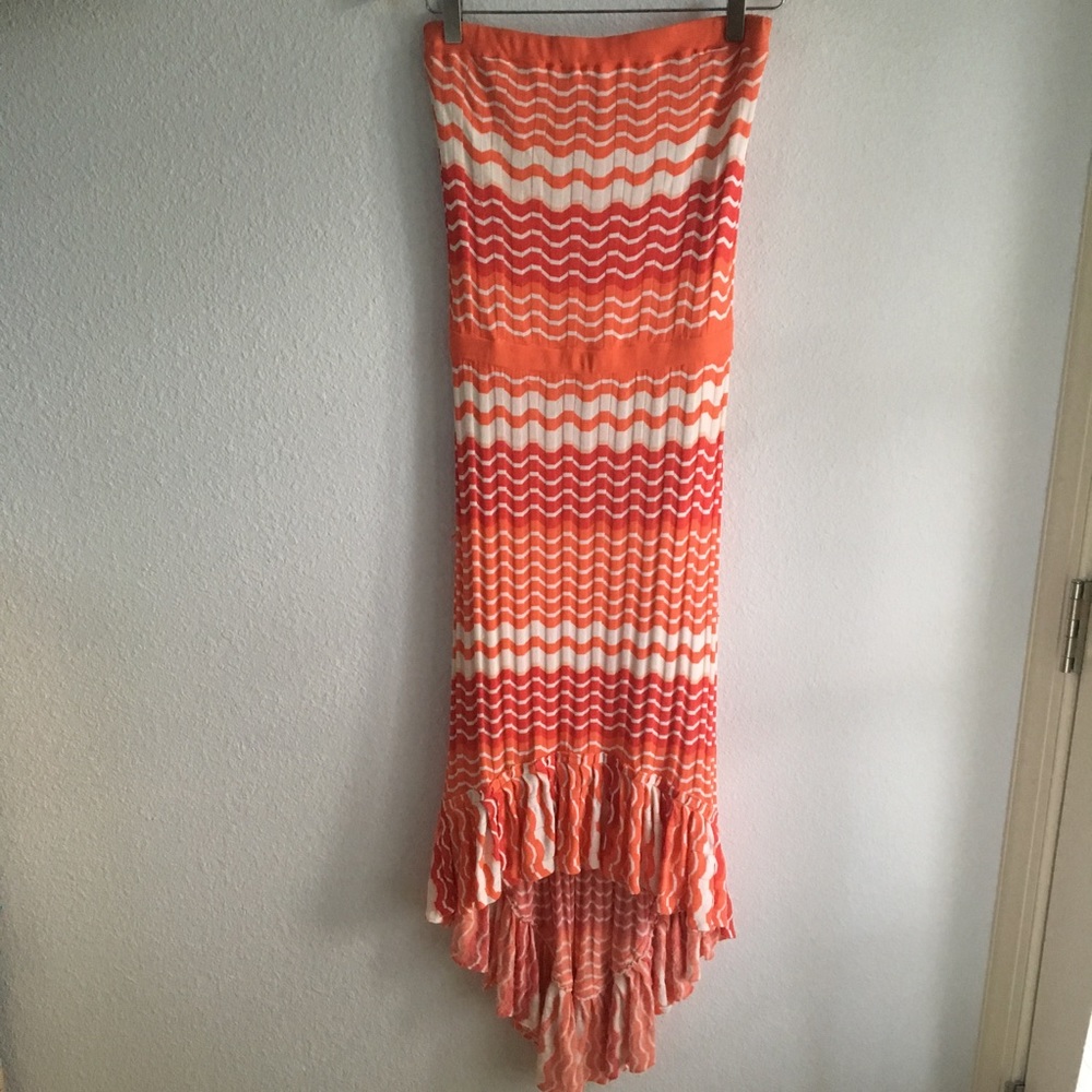 Bebe high-low dress